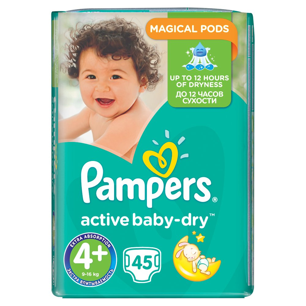 Pampers Maxi Plus 4 (9-16kg) 45szt.