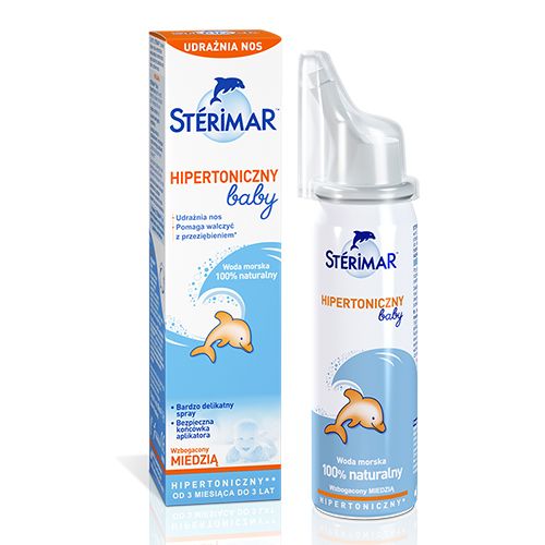 STERIMAR Hipertoniczny BABY 50 ml woda morska