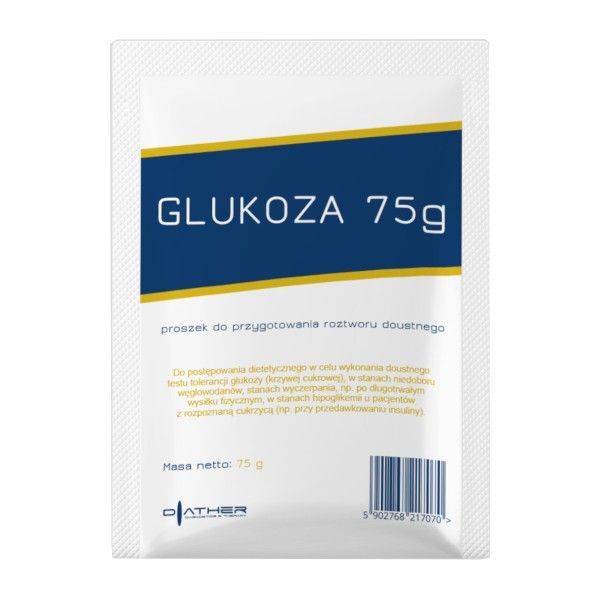 Glukoza 75 g proszek DIATHER