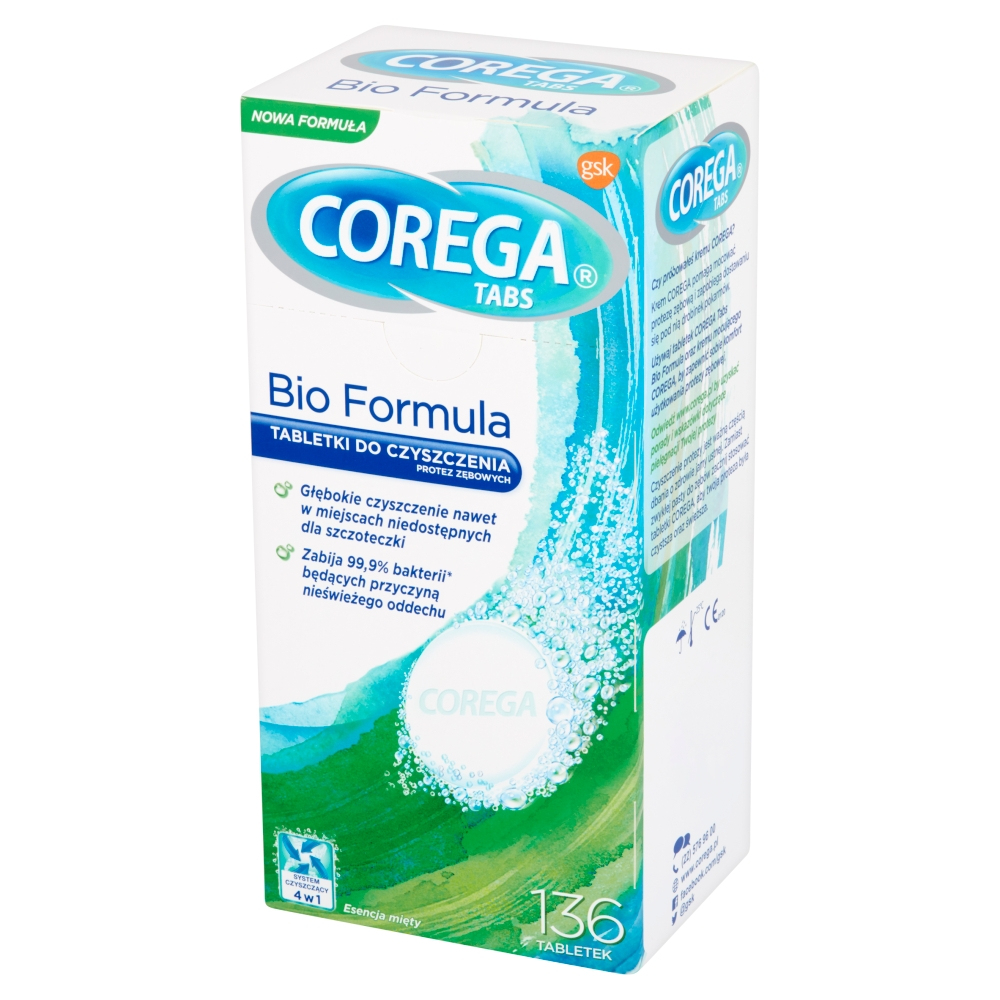 Corega Tabs x 136 (17blistrów)