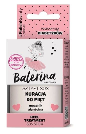FLOS-LEK Balerina Sztyft SOS do pięt z mocznikiem 20g