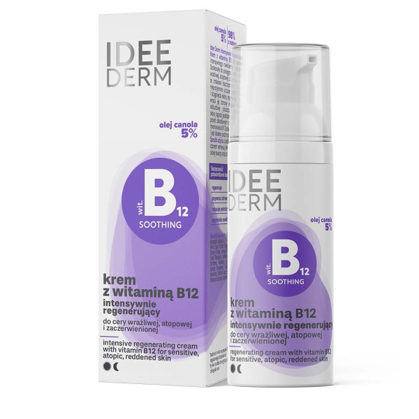 IDEE DERM Intensywnie Regenerujący Krem z witaminą B12 50ml