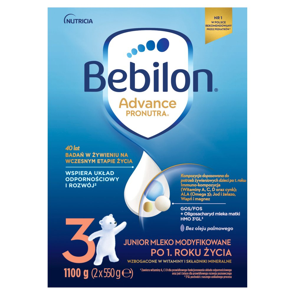 Bebilon Junior 3 Advance 1100 g