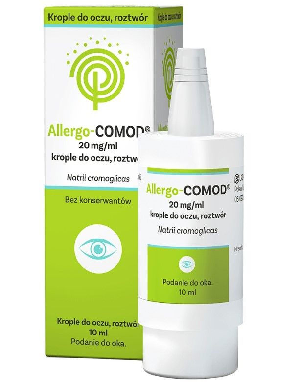 Allergo-Comod 20mg/ml krople do oczu 10ml