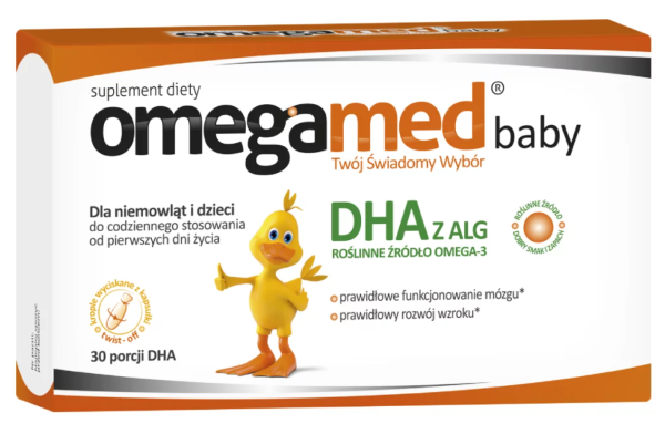 Omegamed Baby DHA z ALG 30 kapsułek