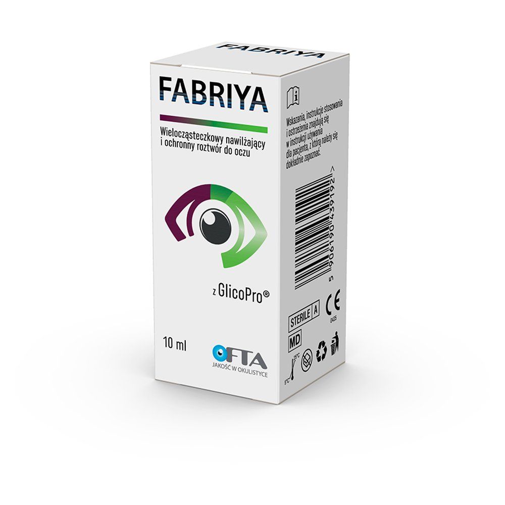 Fabriya krople do oczu  nawilżające 10 ml