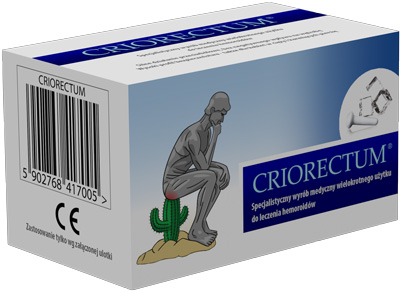 Criorectum sztyft krioterapeutyczny 1szt.