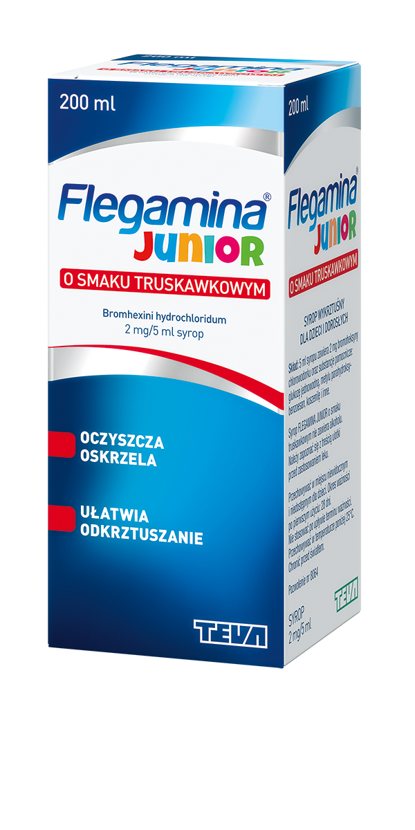 Flegamina o smaku truskawkowym syrop 2mg/5ml