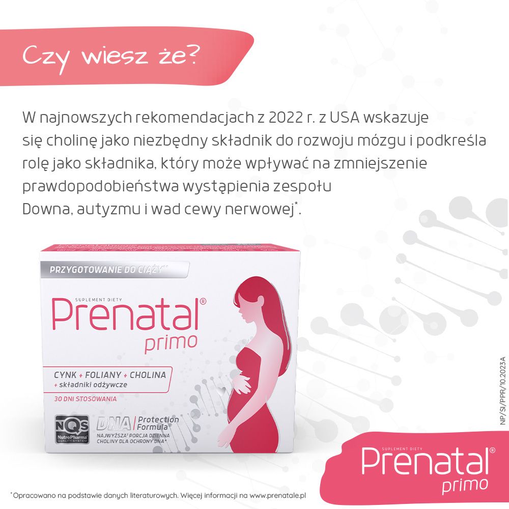 Prenatal Primo przygotowanie do ciąży 30 kapsułek
