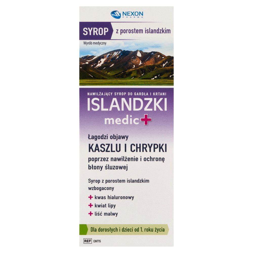 Syrop ISLANDZKI medic + syrop na kaszel i chrypkę 125 ml