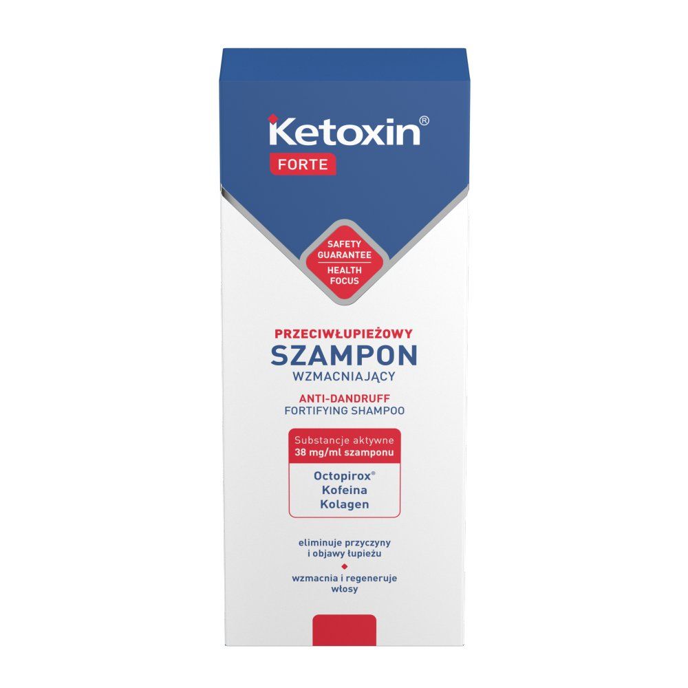 KETOXIN Forte szampon przeciwłupieżowy wzmacniający 200 ml