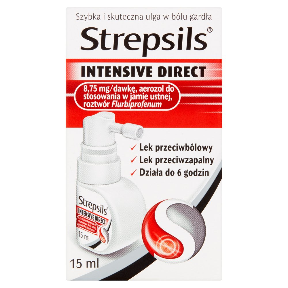 Strepsils Intensive Direct - 15 ml aerozol