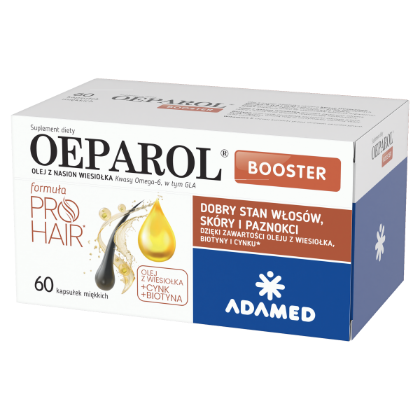 Oeparol Booster olej z nasion wiesiołka 60 kapsułek