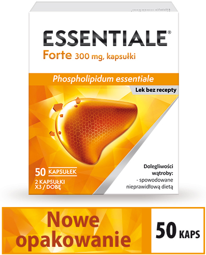 Essentiale Forte 300mg 50 kapsułek