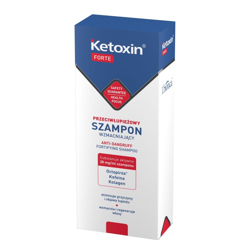 KETOXIN Forte szampon przeciwłupieżowy wzmacniający 200 ml