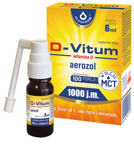 D-Vitum 1000 j.m.aerozol 6ml