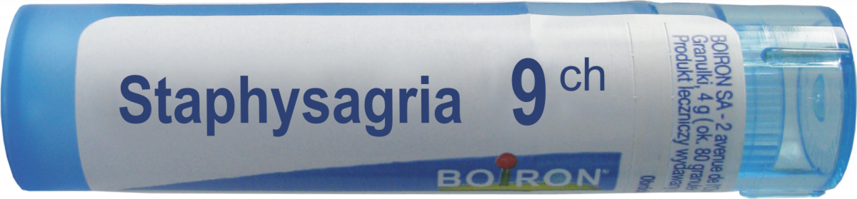 BOIRON Staphysagria 9 CH granulki 4 g