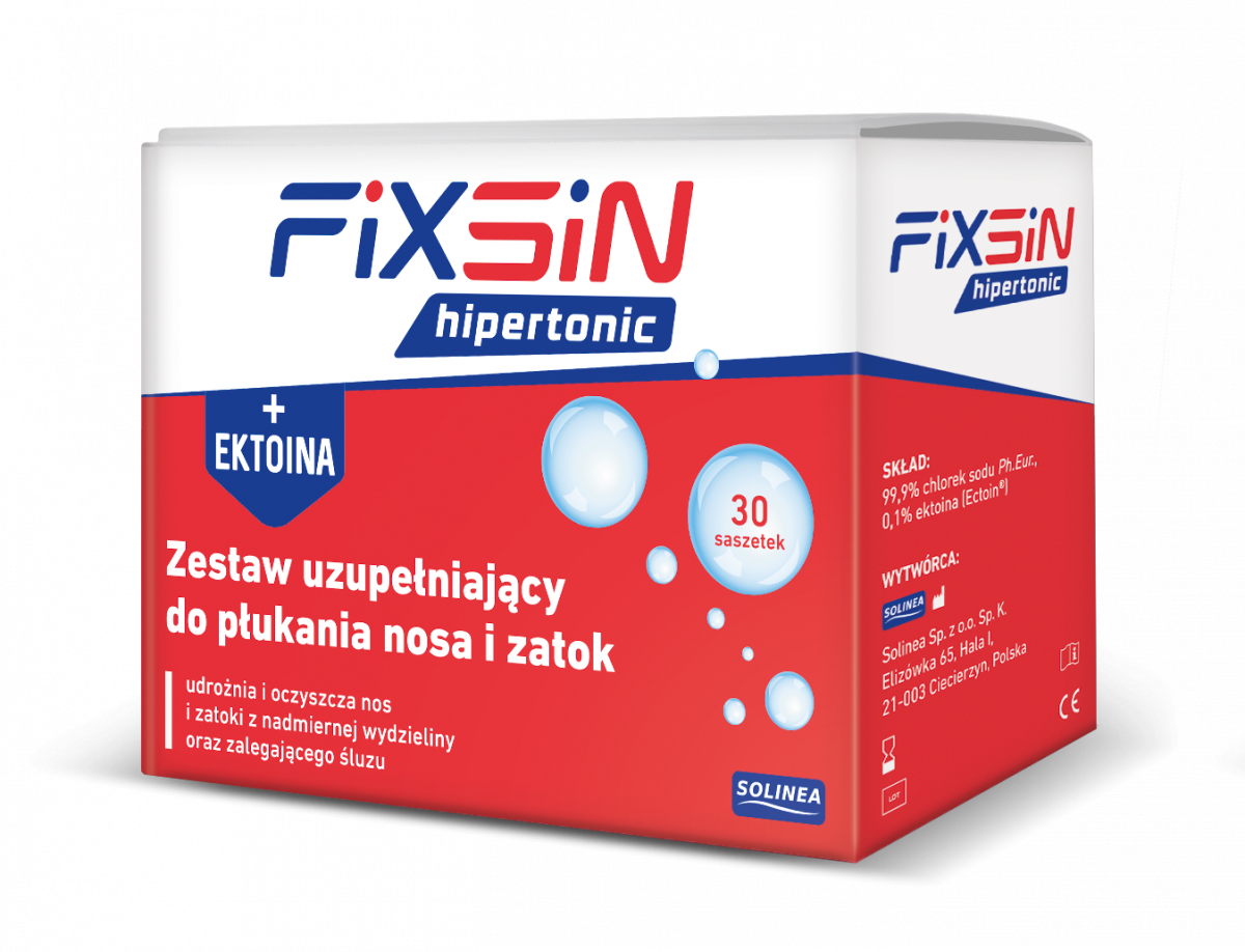 FIXSIN Hipertonic zest. uzup. x 30sasz.