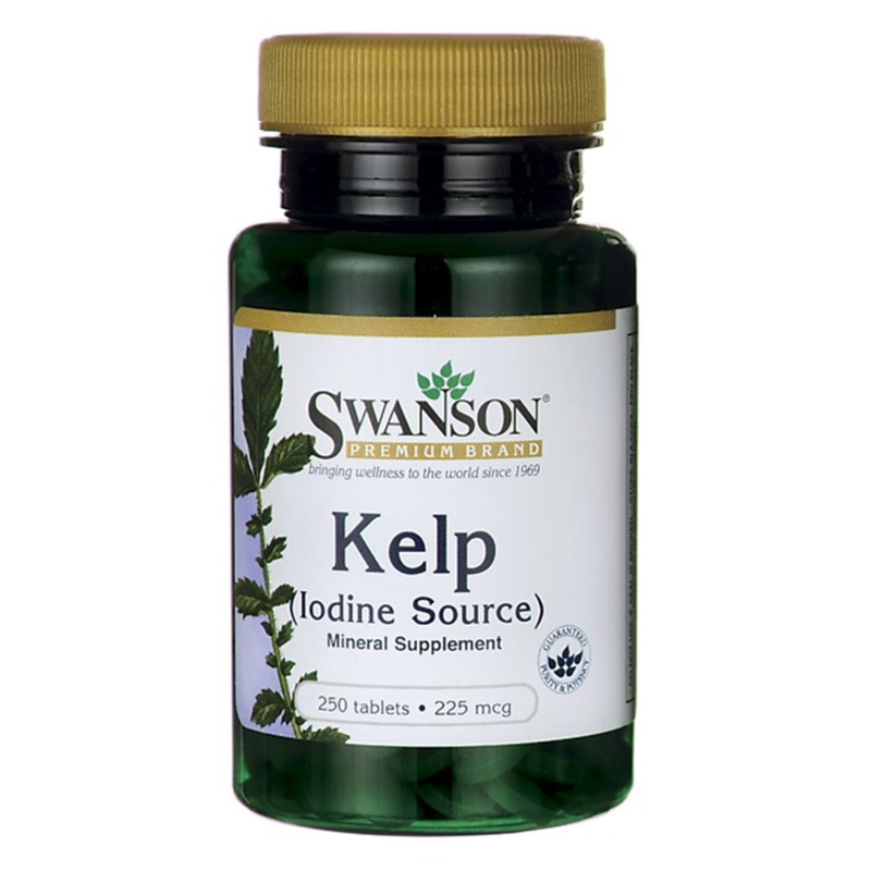 SWANSON Kelp 250 kapsułek