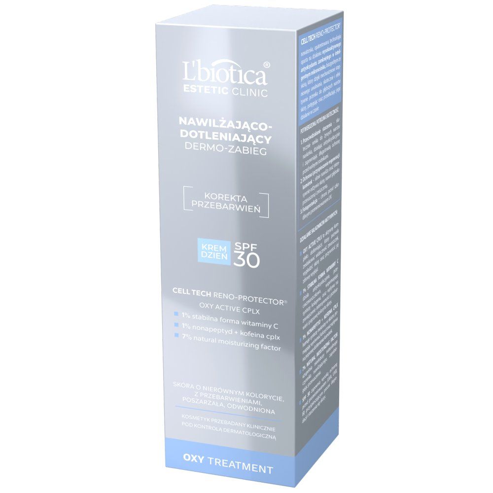 L'biotica Estetic Clinic OXY Treatment naprawczo dotleniający dermo zabieg serum noc 30 ml