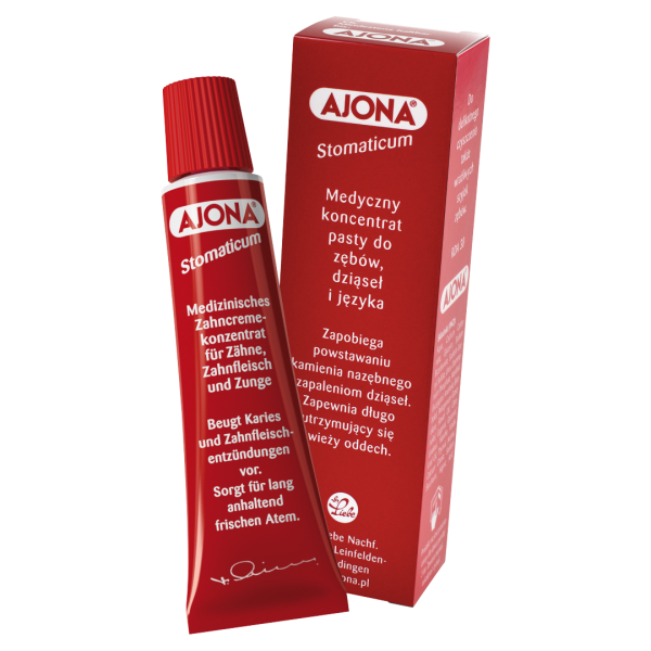 AJONA-Stomaticum koncentrat pasty do zębów 25ml na krwawiące dziąsła