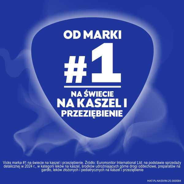 Aerozol do nosa Nasivin Vicks Classic na zatkany nos, katar, 10 ml