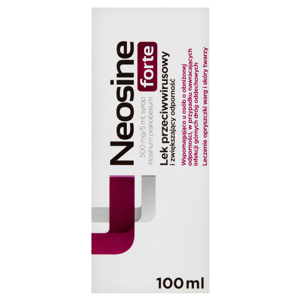 Neosine Forte syrop 0,5 g/5ml 100 ml