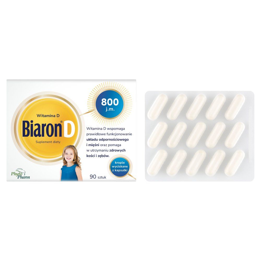 Bioaron Witamina D 800 j.m.twist.x90kaps