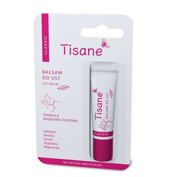 TISANE CLASSIC balsam ziołowo-miodowy do ust w tubce 4,7 g