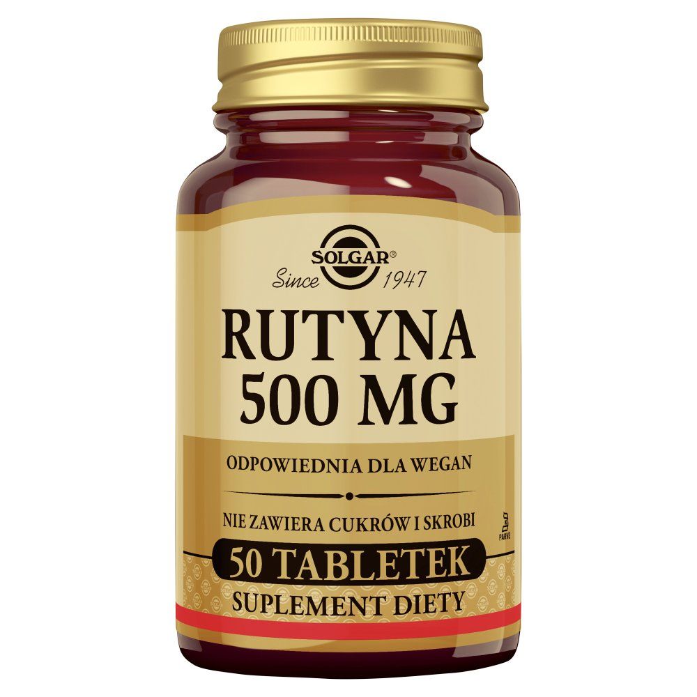 SOLGAR Rutyna 500mg x 50tabl