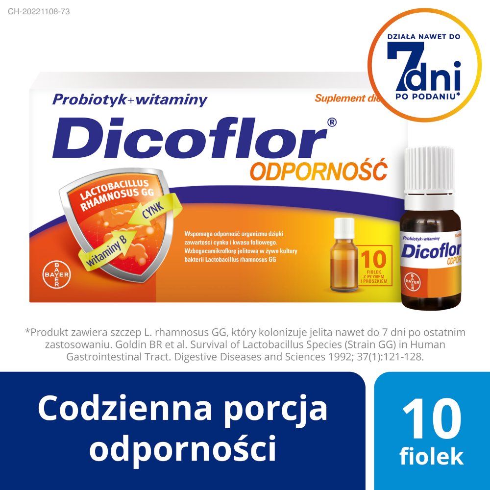 Dicoflor Odporność płyn 10 fiolek