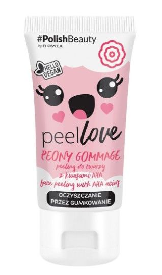 FLOS-LEK Peeling Peonia z kwasami AHA 75ml