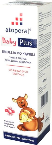 ATOPERAL BABY Plus Emulsja do kąpieli 400 ml