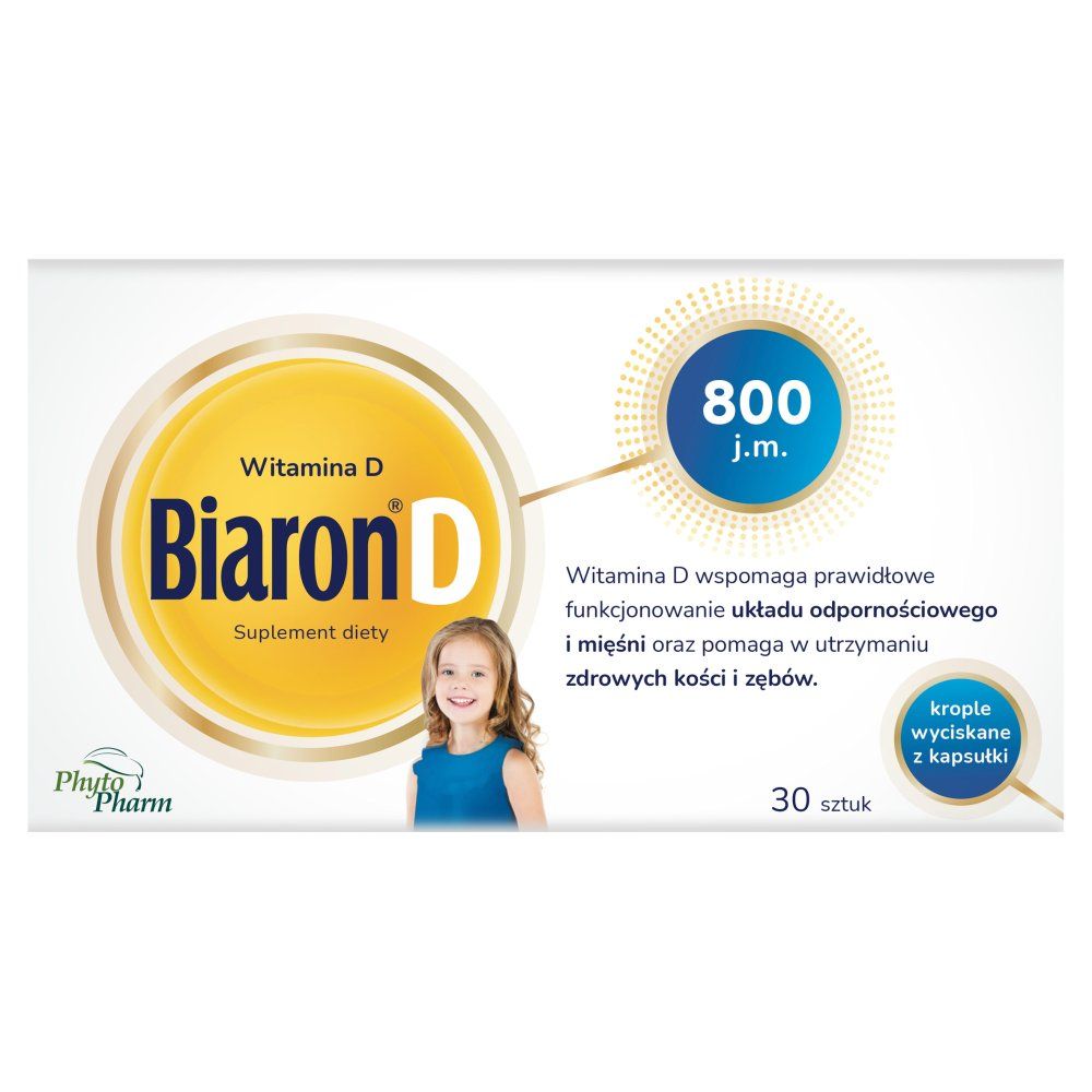 Bioaron Witamina D 800 j.m.twistx30kaps