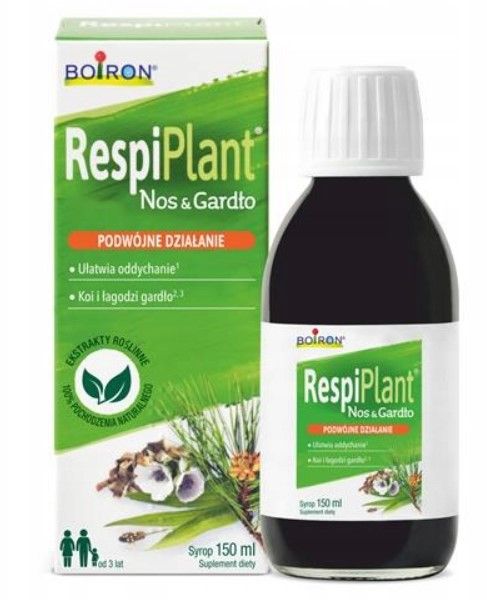 RespiPlant Nos & Gardło syrop 150 ml