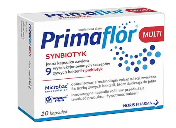 Primaflor Multi synbiotyk prebiotyk 10 kapsułek