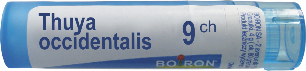 BOIRON Thuya occidentalis 9 CH granulki 4g
