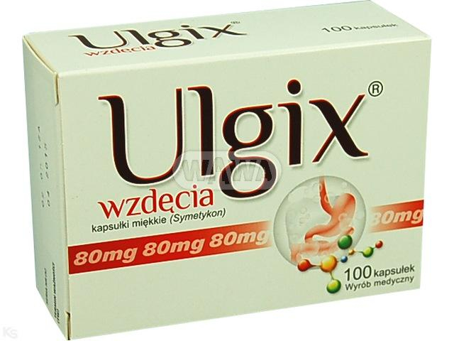 Ulgix Wzdęcia x 100 kaps.