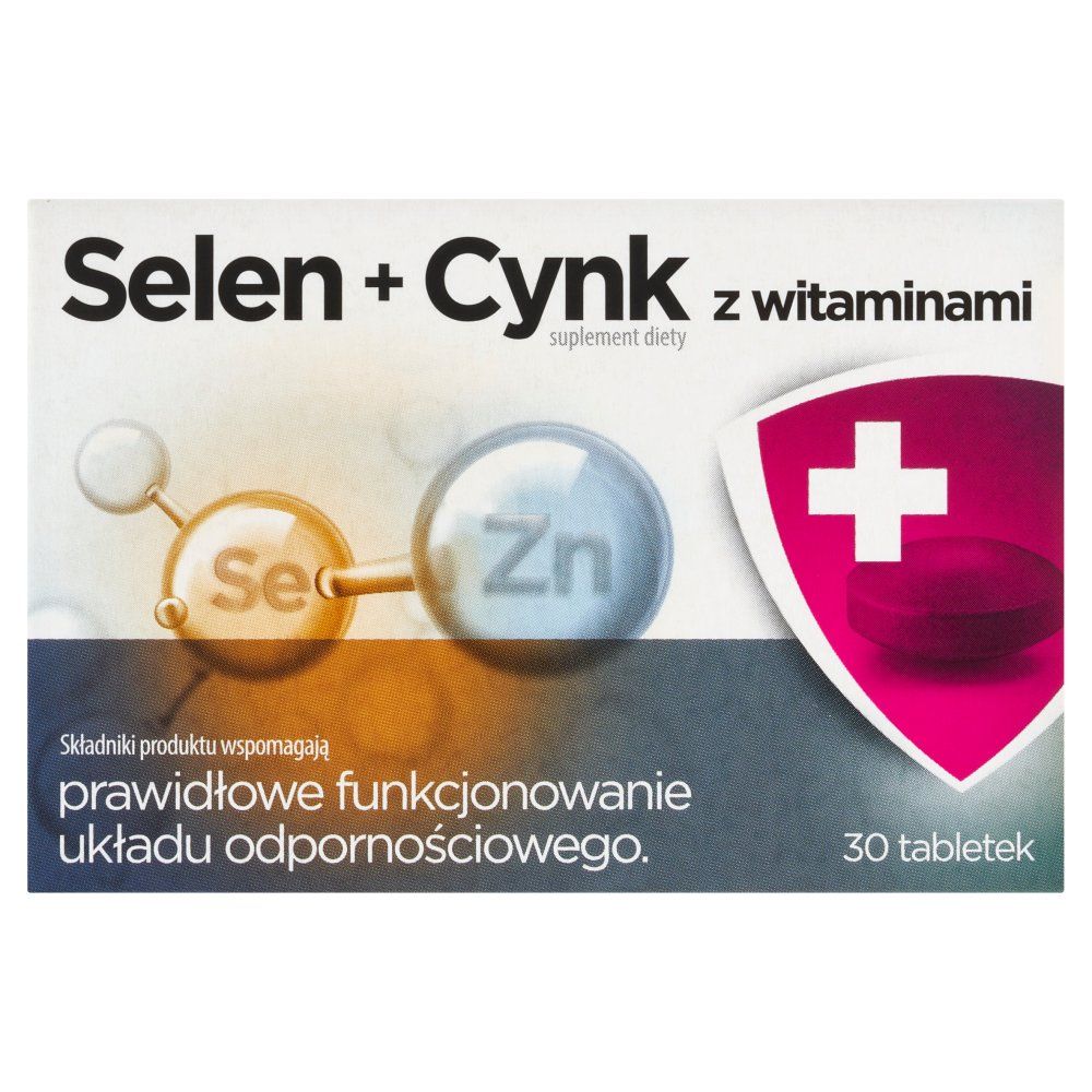 Selen+Cynk z witaminami x 30 tabl.