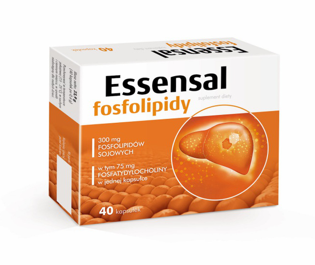 Essensal Fosfolipidy x 40 kaps.
