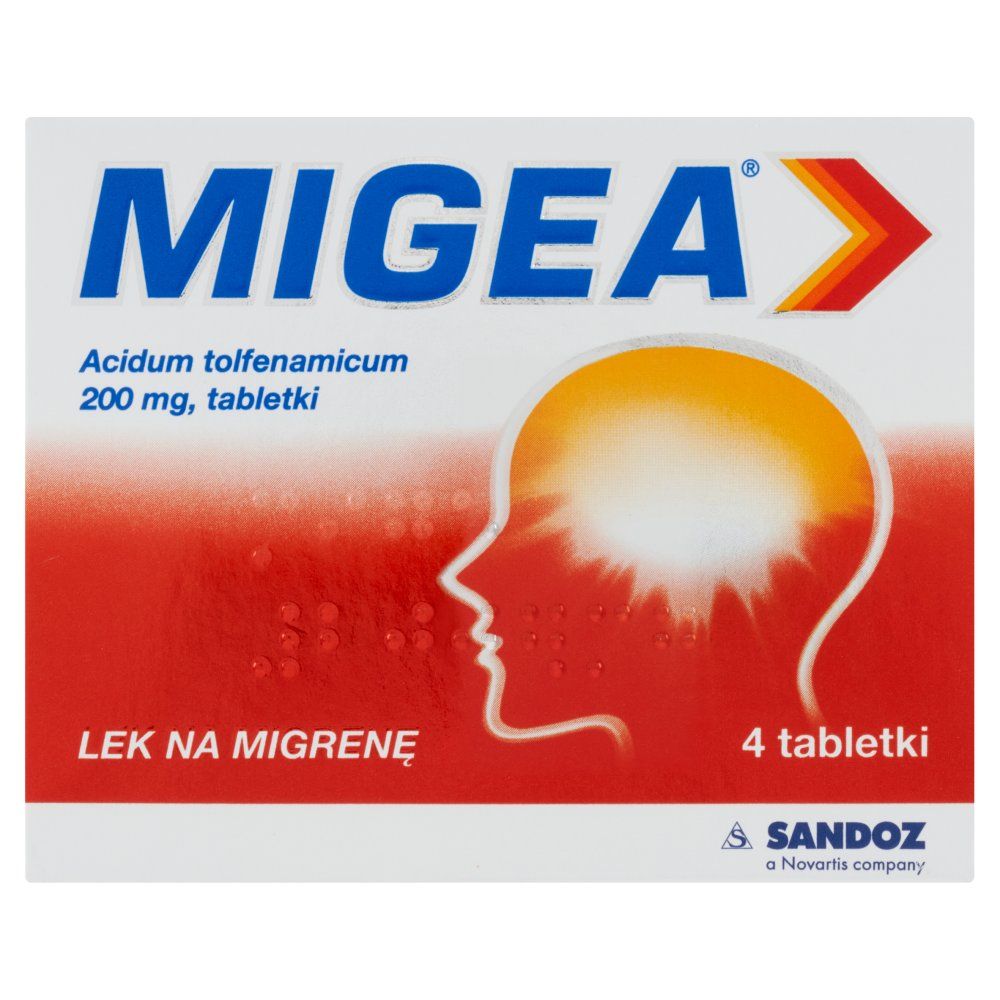 Migea 200mg - 4 tabletki