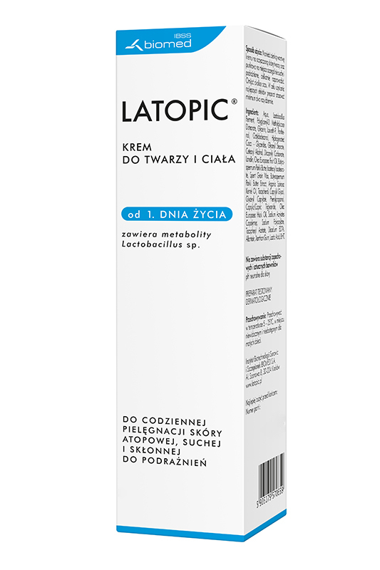 LATOPIC Krem do twarzy i ciała 75ml NZ