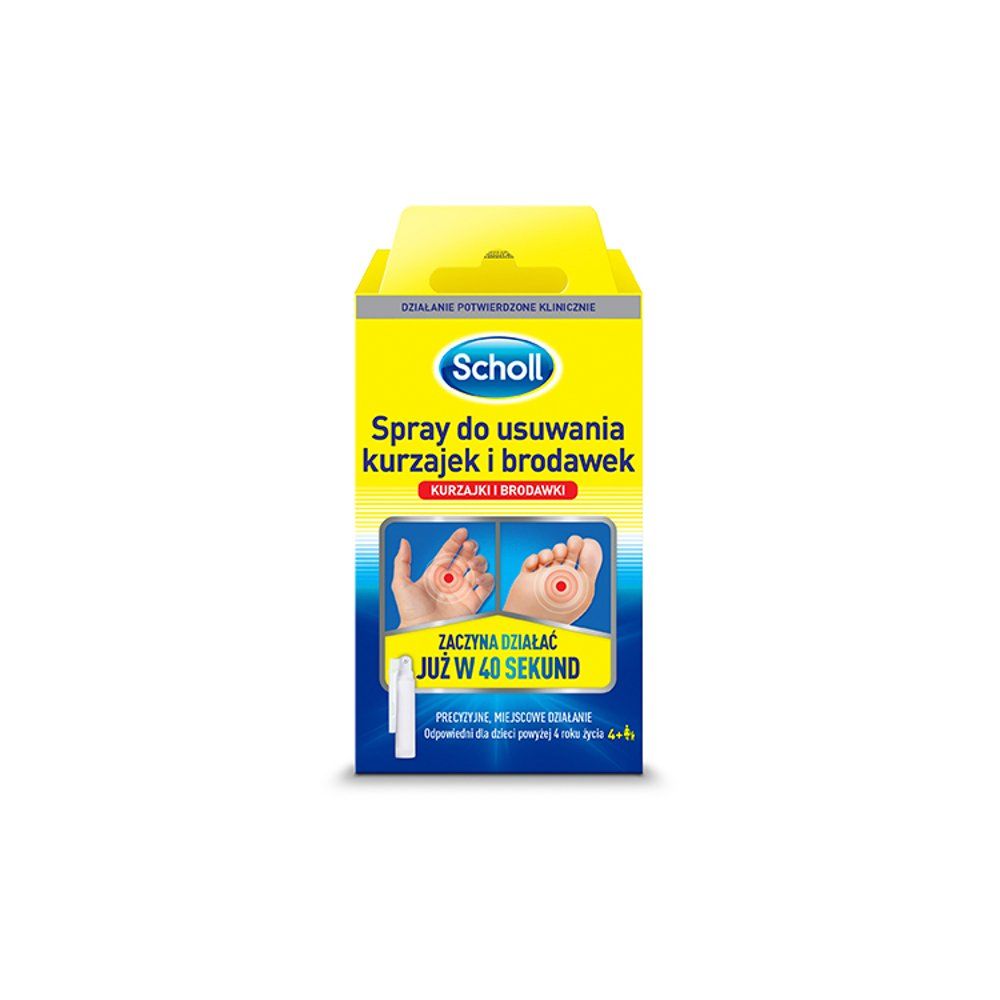 Scholl Spray na brodawki i kurzajki