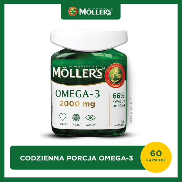 Mollers Omega-3 2000 mg 60 kapsułek