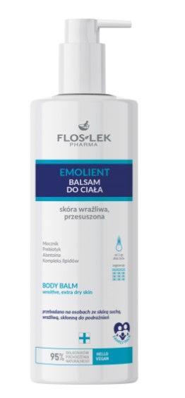 FLOS-LEK EMOLIENT Balsam skóra sucha AZS 400 ml