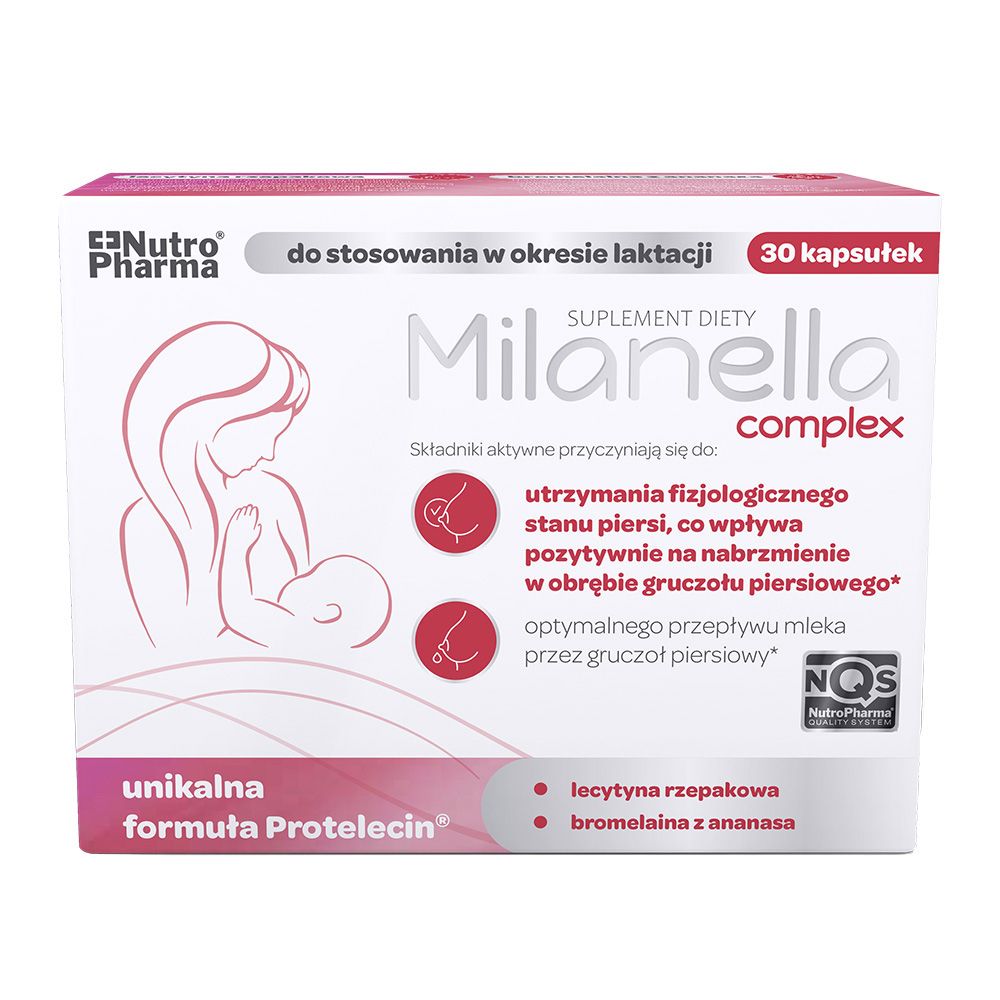 Milanella Complex - wsparcie laktacji 30 kapsułek
