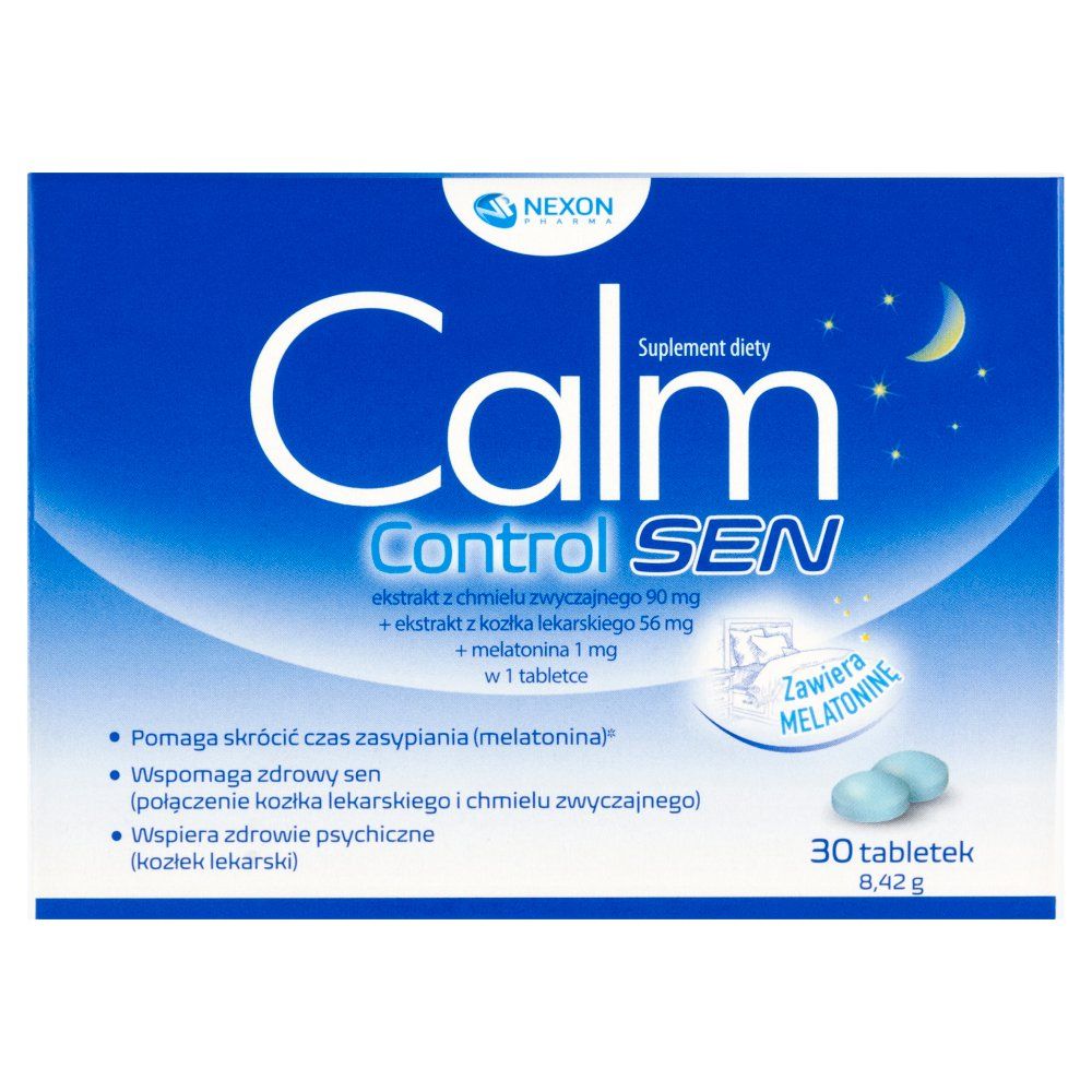 Calm Control Sen tabl. 30 tabl.