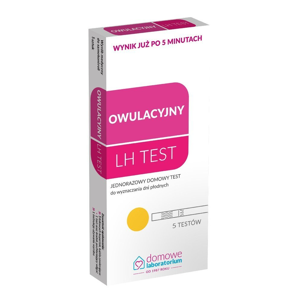 Test owulacyjny LH (5 testów) 1 op.