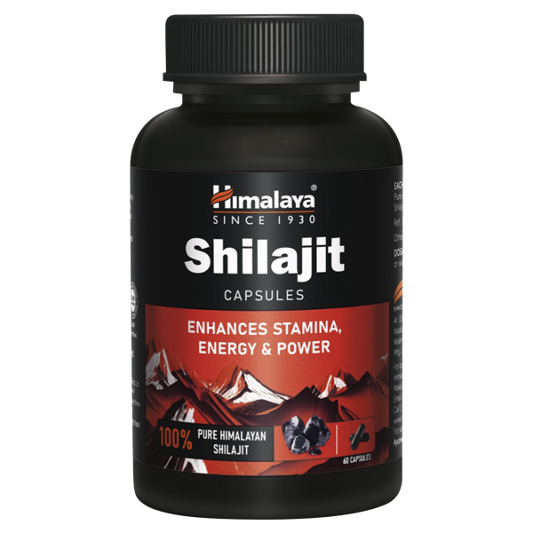 Himalaya Kapsułki shilajit na energię i siłę 60 sztuk