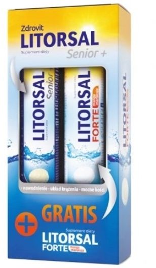 Zdrovit Litorsal Senior+ + Litorsal Forte mango-marakuja